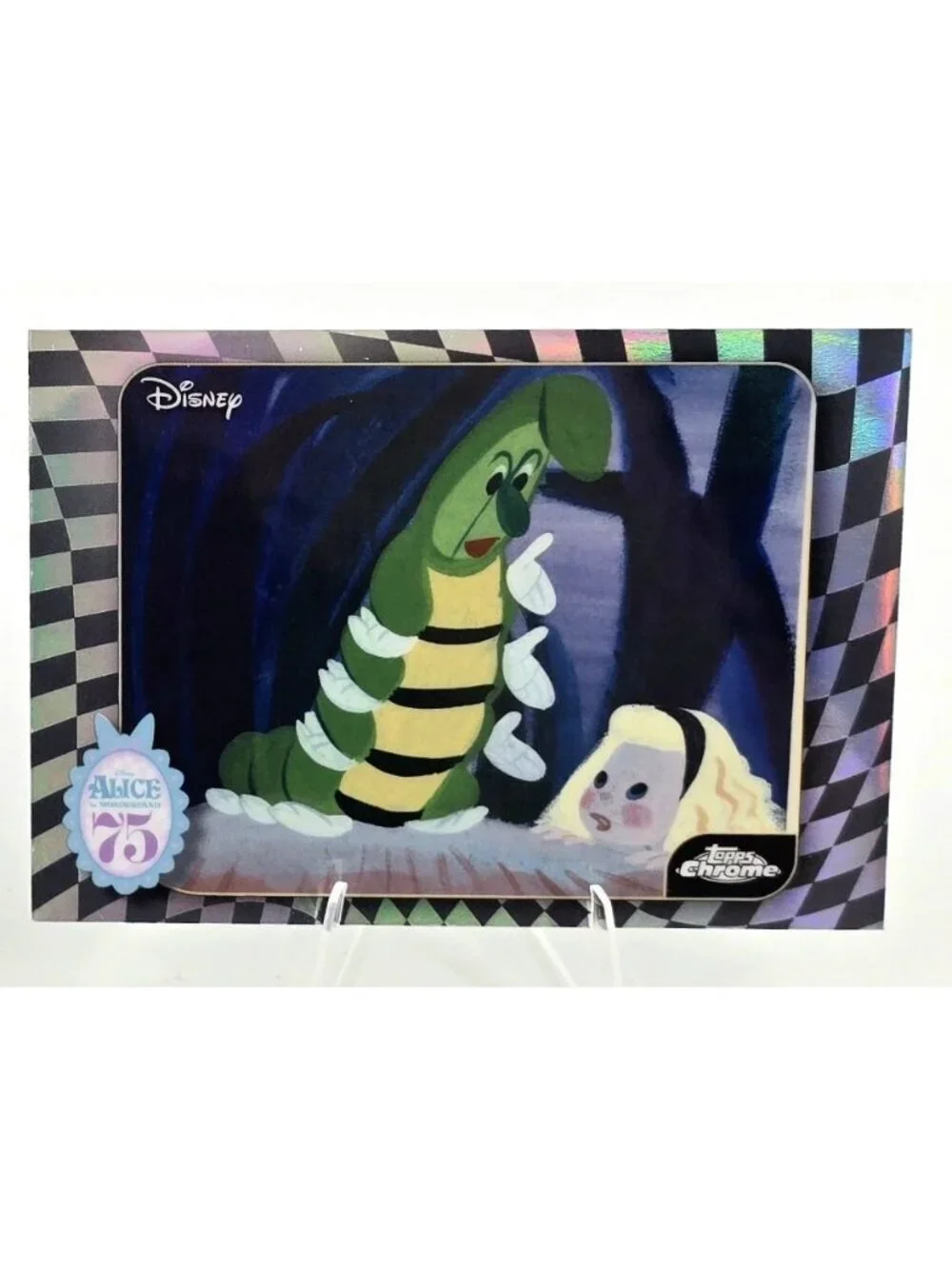 2026 Disney Topps Chrome Alice Ink & Paint Insert #I&P-8 + Original Concept Art